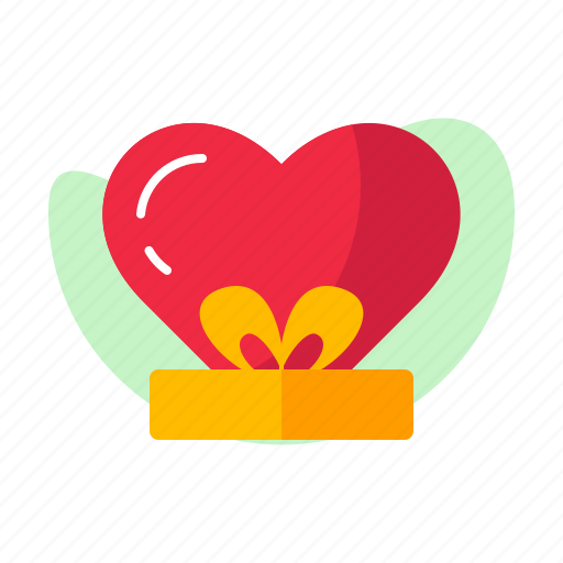 Gift, heart, red, valentine icon - Download on Iconfinder