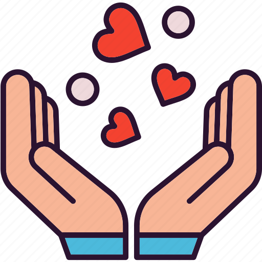 Hand, hands, heart, valentine icon - Download on Iconfinder