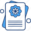 document, file, flower, valentine 