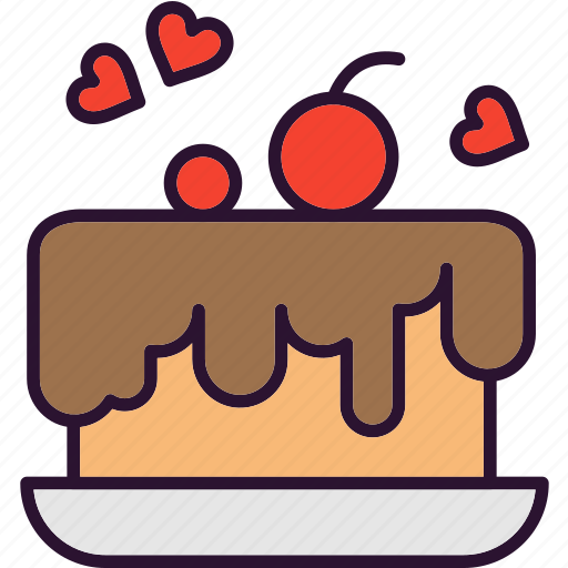 Cake, food, love, valentine icon - Download on Iconfinder