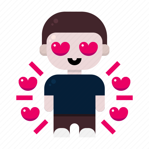 Man, valentine, avatar, love, character, heart, romance icon - Download on Iconfinder