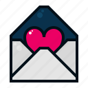 love, mail, valentine, heart, romantic, envelope, message