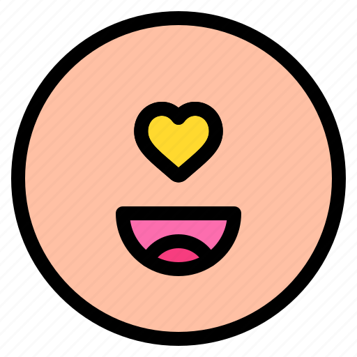 Happy, smily, heart, love, and, romance icon - Download on Iconfinder