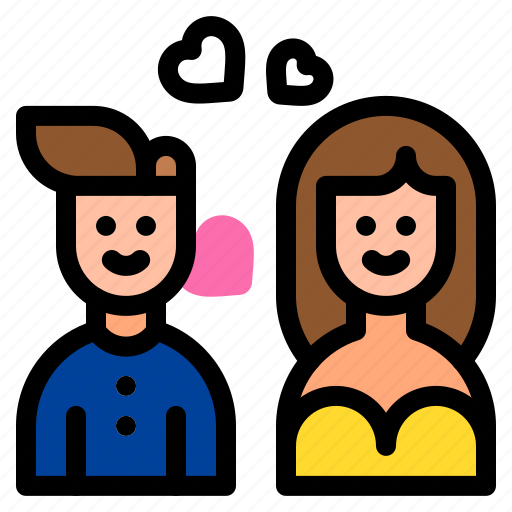 Couple, love, heart, and, romance icon - Download on Iconfinder