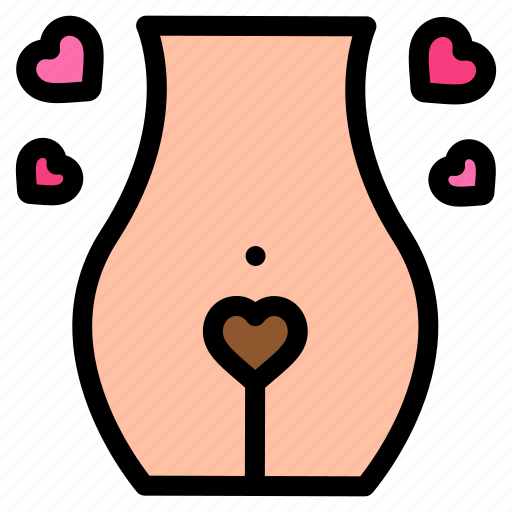 Hip, body, nude, heart, love, and, romance icon - Download on Iconfinder
