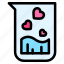 flask, heart, love, and, romance 