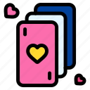 cards, game, poker, heart, love, and, romance