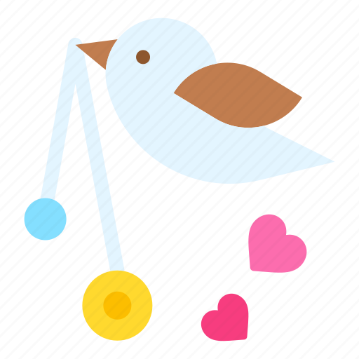 Love, bird, heart, and, romance icon - Download on Iconfinder
