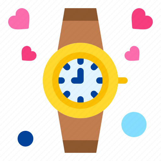 Time, clock, watch, heart, love, and, romance icon - Download on Iconfinder