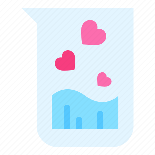 Flask, heart, love, and, romance icon - Download on Iconfinder