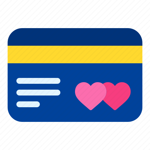 Atm, card, money, heart, love, and, romance icon - Download on Iconfinder