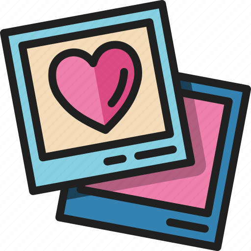 Photo, picture, image, frame, shot, heart icon - Download on Iconfinder