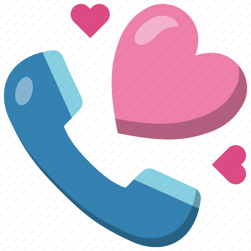 Phone, telephone, communication, call, love icon - Download on Iconfinder