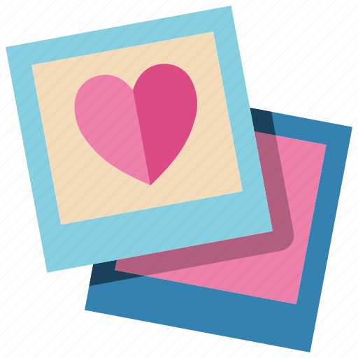 Photo, picture, image, frame, shot, heart icon - Download on Iconfinder