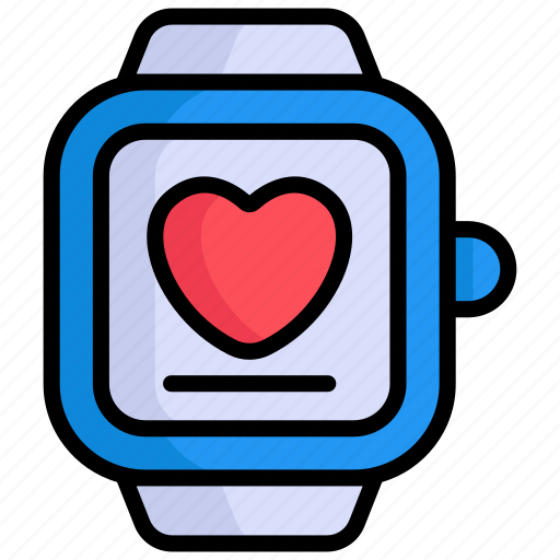 Smartwatch, watch, time, alarm, wristwatch, schedule, timepiece icon - Download on Iconfinder