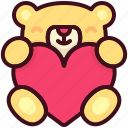 bear, teddy, gift, valentine