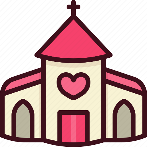 Church, wedding, love, romance icon - Download on Iconfinder