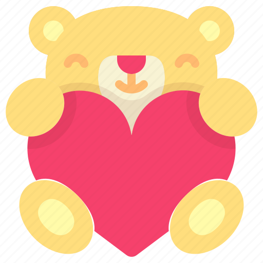 Bear, teddy, love, valentine icon - Download on Iconfinder