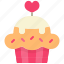 cupcake, sweet, bakery, love 