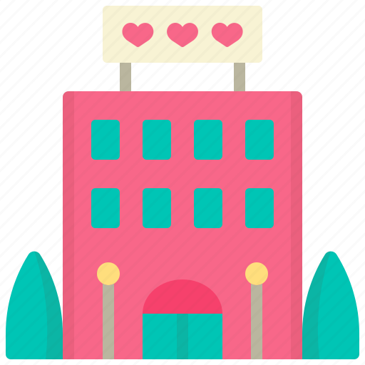 Hotel, motel, vacation, romantic icon - Download on Iconfinder