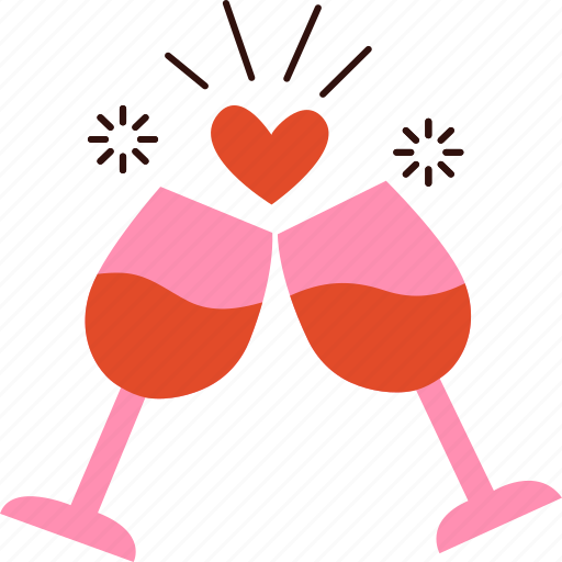 Cheers, drinks, party, celebrate, champagne icon - Download on Iconfinder