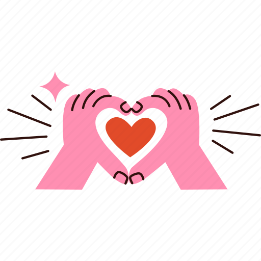 Handheart, love, heart, sign, valentine icon - Download on Iconfinder