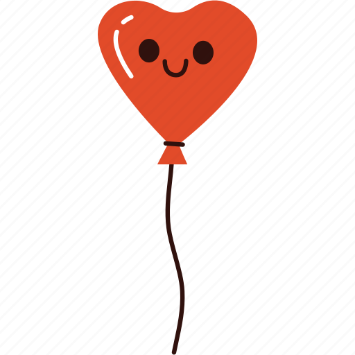 Heartballoon, heart, balloon, love, valentine icon - Download on Iconfinder