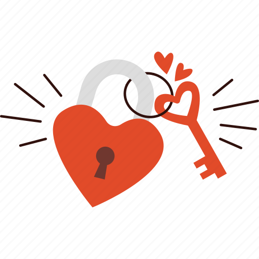 Heartshapedpadlock, padlock, heart, love, valentine icon - Download on Iconfinder