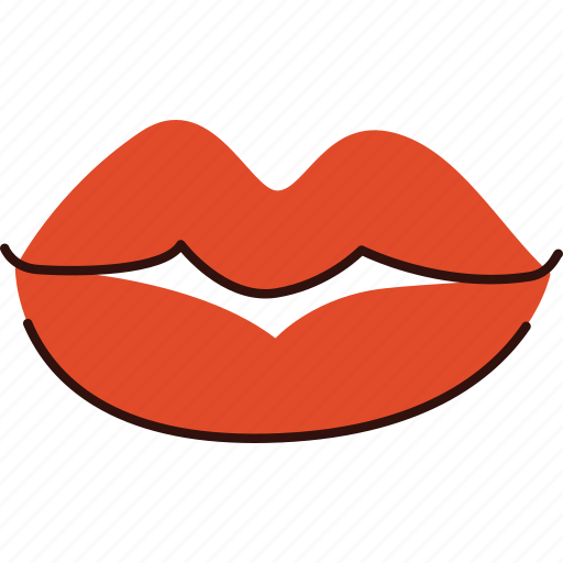 Lip, kiss, red, love, valentine icon - Download on Iconfinder