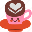 lovelatte, latte, drink, cup, valentine 