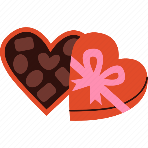Valentinechocolate, chocolate, box, heart, valentine icon - Download on Iconfinder