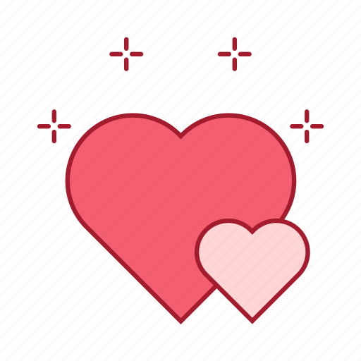 Heart, hearts, love, romance, valentine's day, gift, wedding icon - Download on Iconfinder