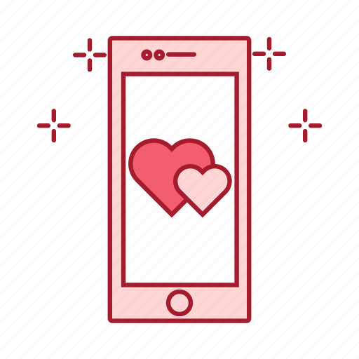 Chat, heart, love, phone, romance, message, wedding icon - Download on Iconfinder