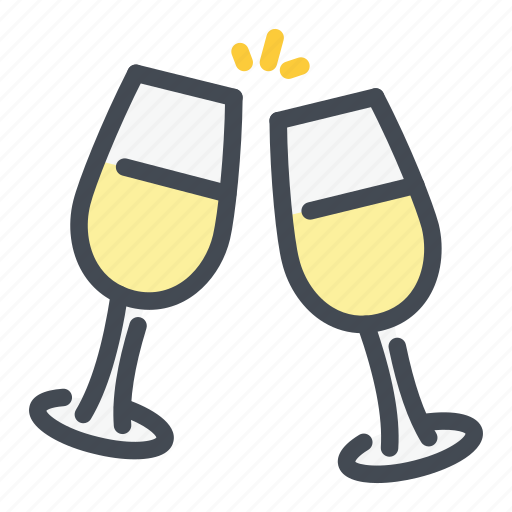 Alcohol, champagne, drink, glass, celebration icon - Download on Iconfinder