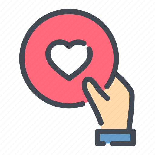 Care, hand, heart, hold, love icon - Download on Iconfinder