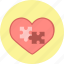 heart, love, puzzle, puzzle piece, valentine&#x27;s day, valentine, valentines 