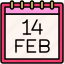 valentine, love, dating, lover, heart, calendar, february 