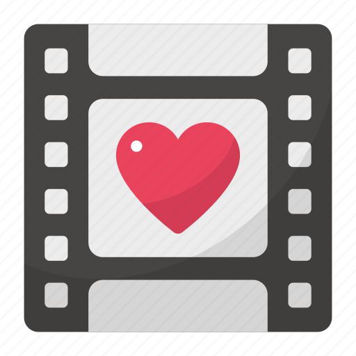 Romantic, movie, film, love, valentines, passion, heart icon - Download on Iconfinder