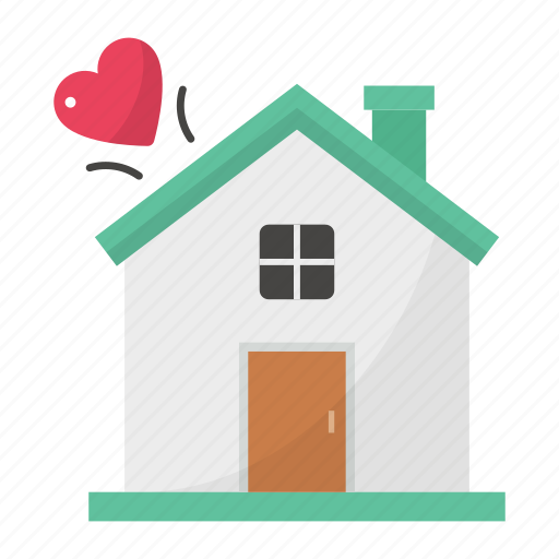 Love, from, home, family, valentines, house icon - Download on Iconfinder