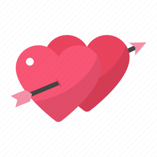 Love, arrow, valentines, passion, couple, in love, heart icon - Download on Iconfinder
