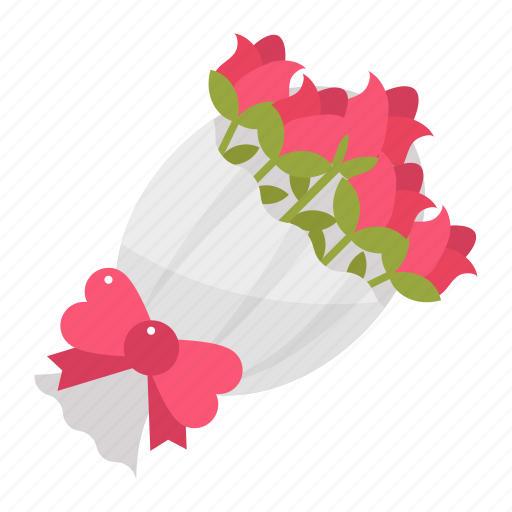 Rose, bouquet, flower, love, valentines, romantic, wedding icon - Download on Iconfinder