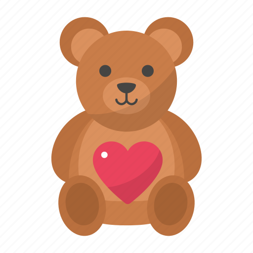 Teddy bear, gift, present, valentine, surprise icon - Download on Iconfinder