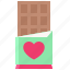 valentine, love, dating, lover, heart, chocolate bar, chocolate 