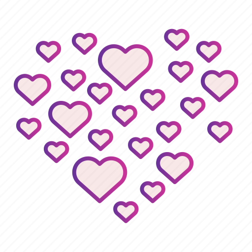 Frame, card, love, pattern, heart, decoration, valentine icon - Download on Iconfinder