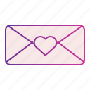 letter, valentine, romantic, romance, paper, heart, card, celebration, message