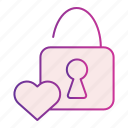 protection, unlock, lock, love, open, shape, padlock, security, privacy