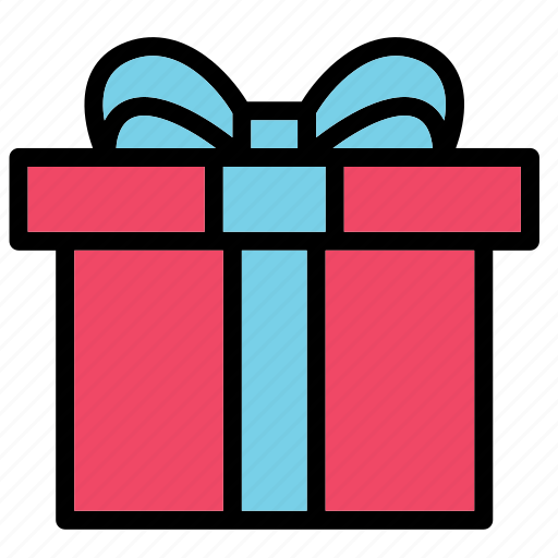 Gift, present, giftbox, love, heart, romance, valentine icon - Download on Iconfinder