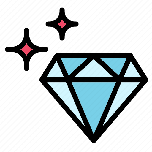 Diamond, heart, love, romantic, present, wedding, gemstone icon - Download on Iconfinder