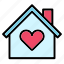 family, home, house, love, heart, affection, kids, wedding, property 