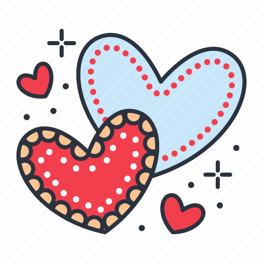 Biscuit, hearts, love, valentine icon - Download on Iconfinder